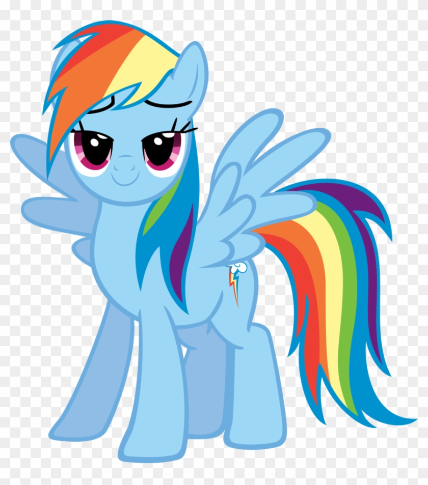 Rainbow Dash Surprise By Moongazeponies - Rainbow Dash Png #583556