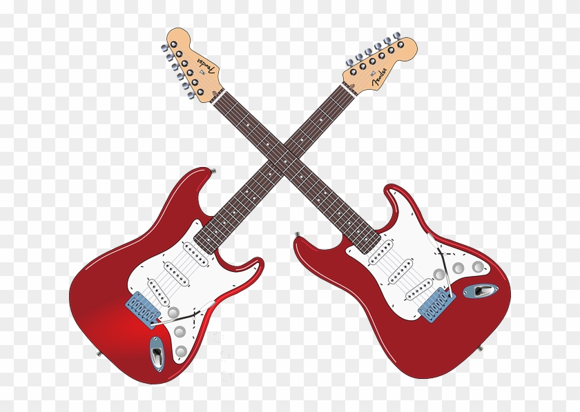 Guitar Clip Art - Fender Stratocaster #583557