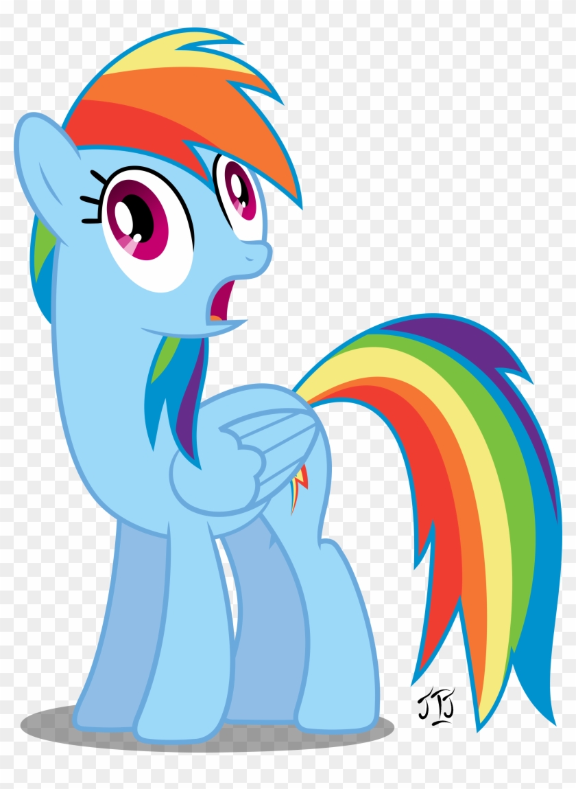 Rainbow Dash What The By Mlp-scribbles - Mlp Rainbow Dash Derp #583621