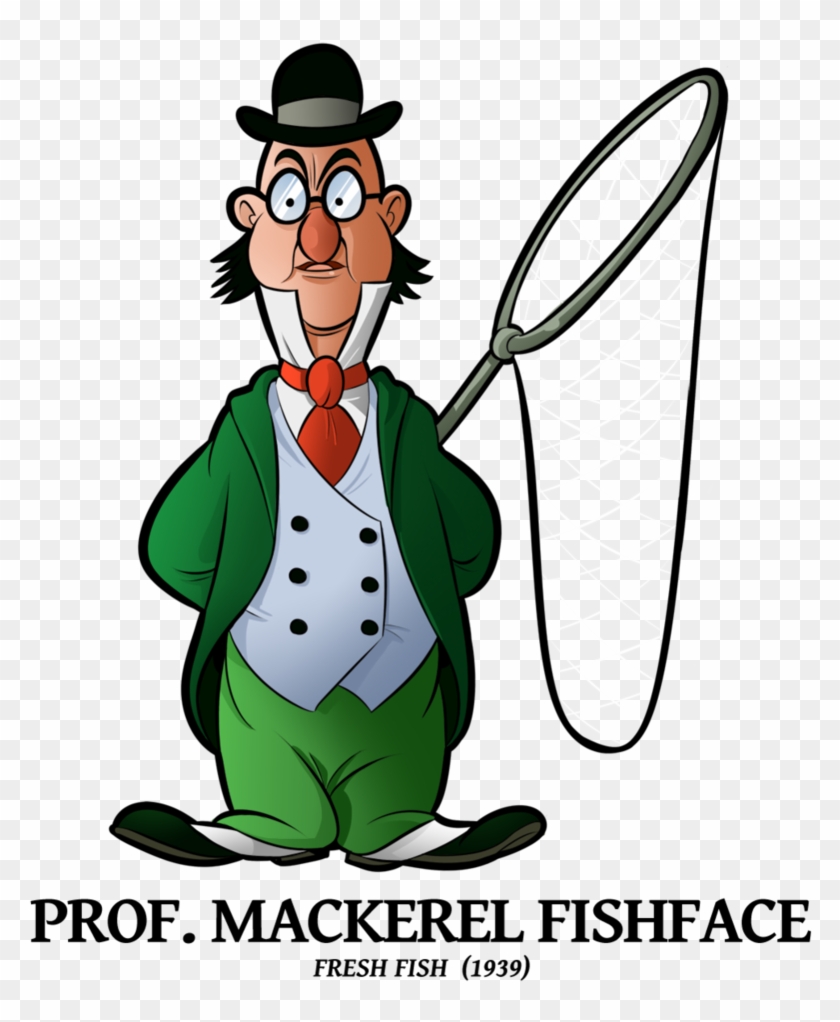 Professor Mackerel Fishface By Boscoloandrea - Fresh Fish Merrie Melodies #583651