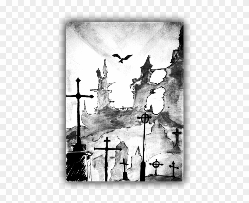 Cemetery Drawing - Painting #583669