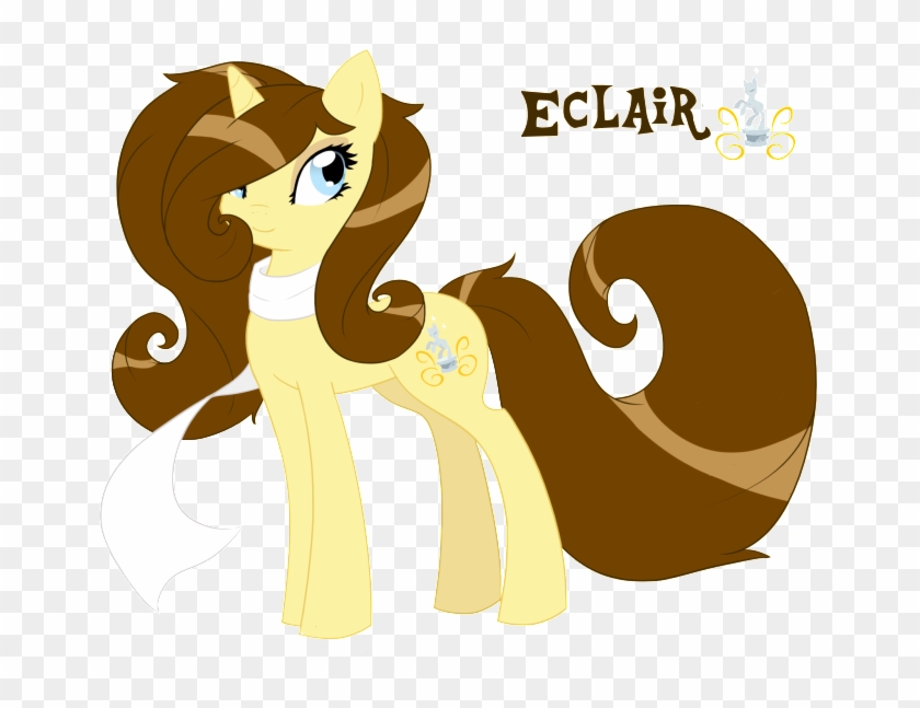 Mane/tail Color And Style - Mlp Fim Eclair #583714