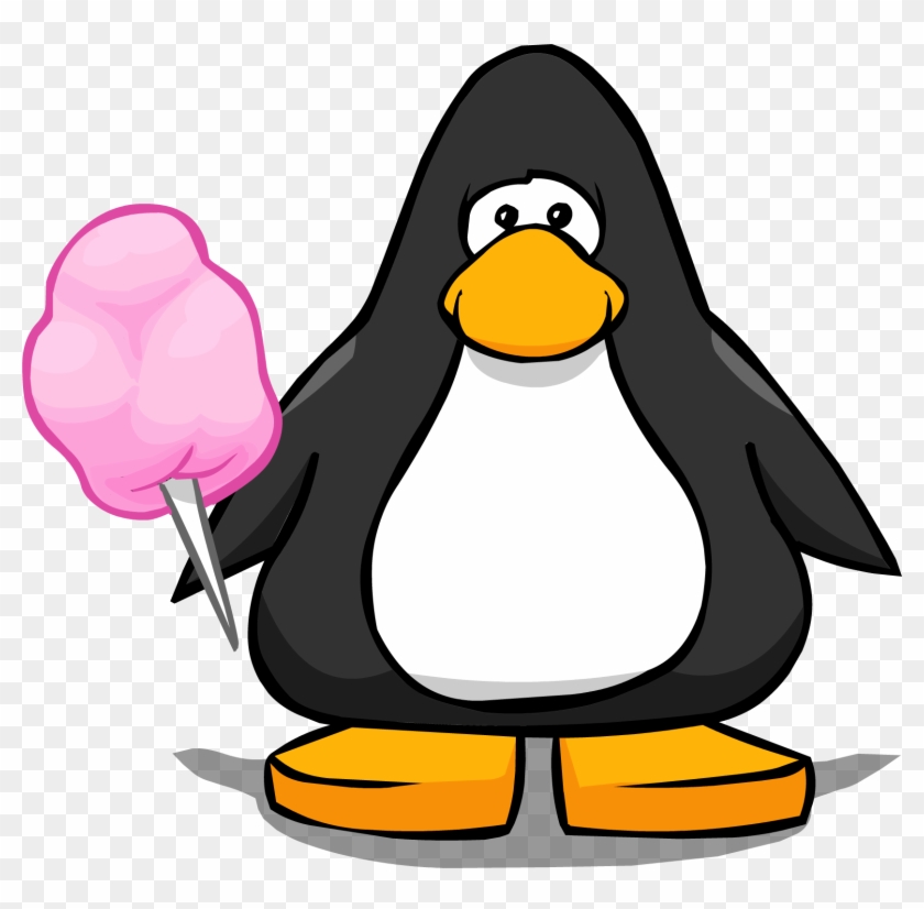 Pink Cotton Candy From A Player Card - Club Penguin Black Belt #583756