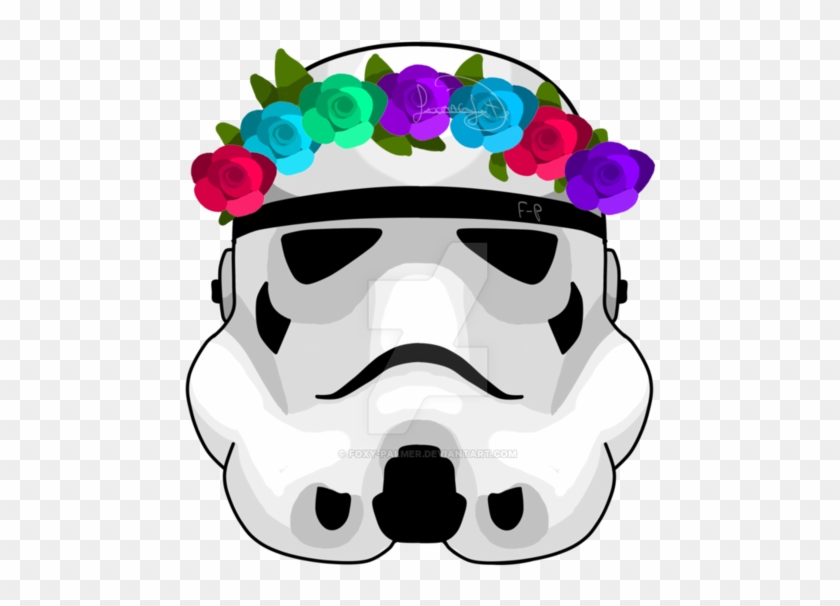 Flower Stormtrooper By Raposaboba - Illustration #583884