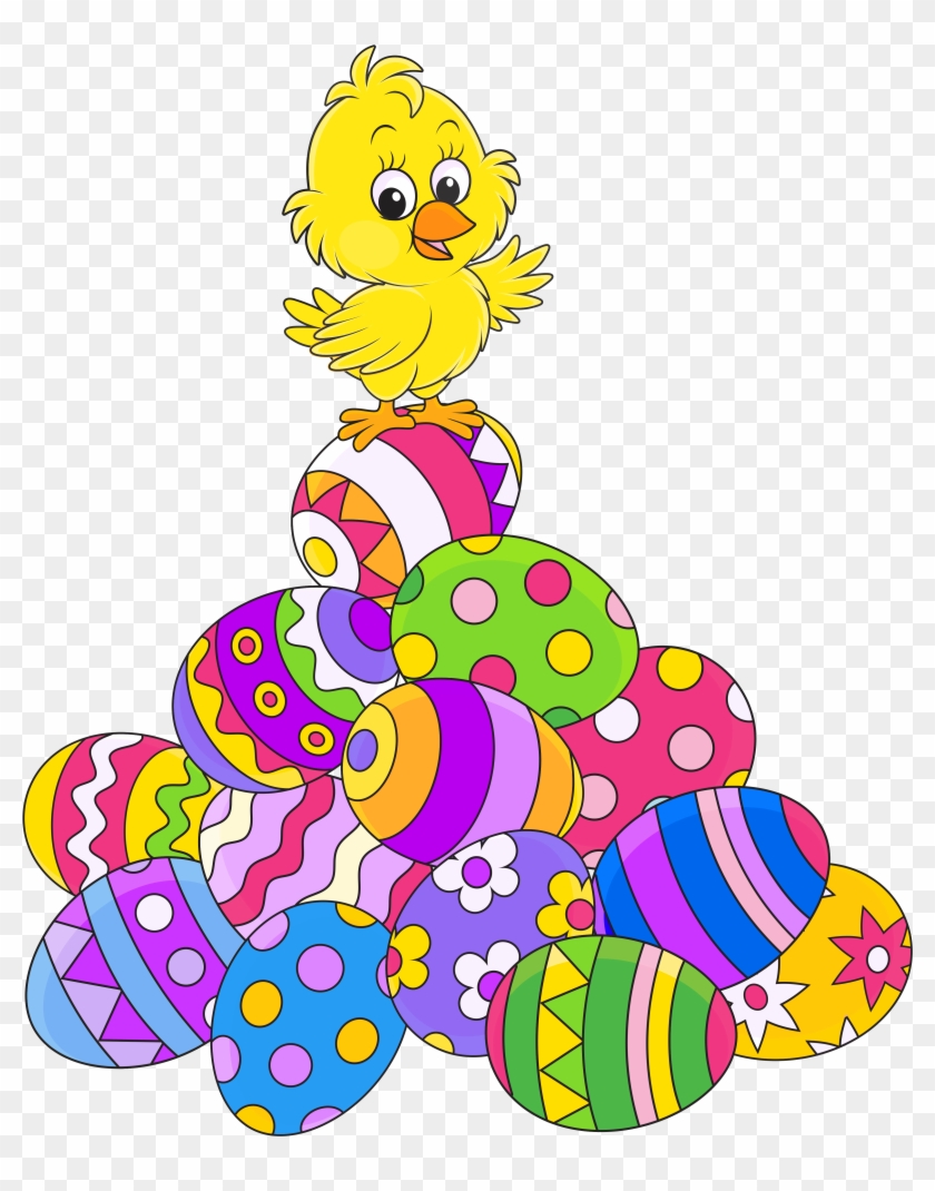 Easter Eggsand Chicken Png Picture - Easter Chicken #583897