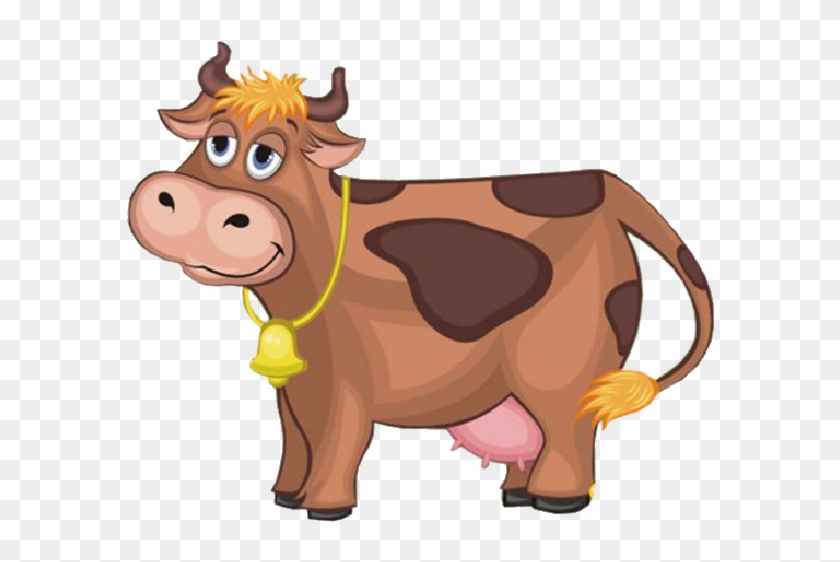 Cartoon Farm Animals Cow #584019