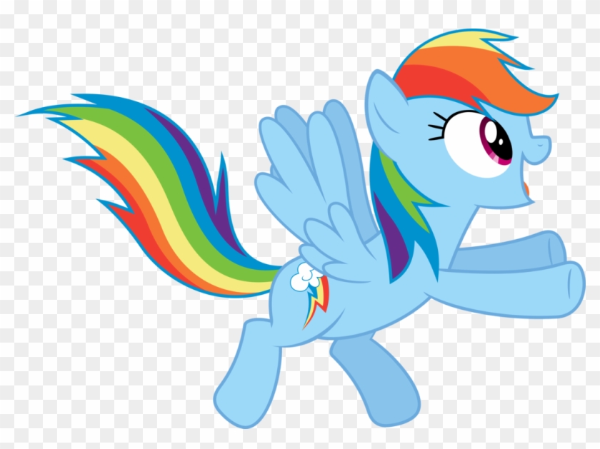Excited Rainbow Dash By Baumkuchenpony On Clipart Library - Cartoon #584036