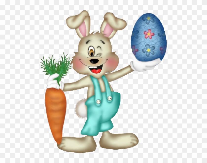 Cute Easter Bunny Cartoon Images - Transparent Background Easter Bunny Clipart #584050