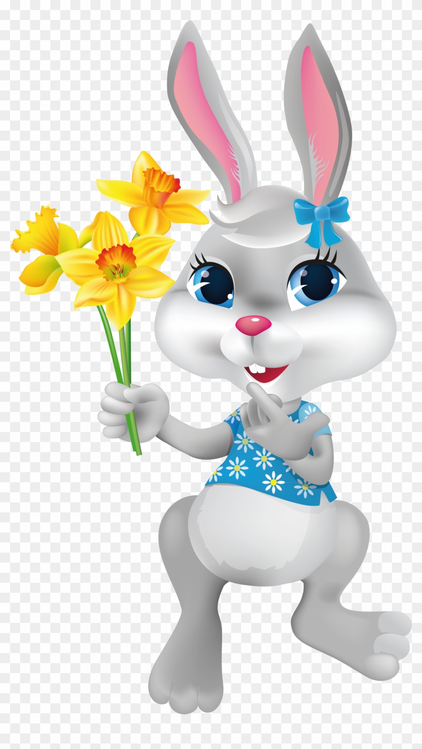 Free Easter Bunny Clipart - Kleinkind-rüsche T-shirt-ostern Häschen Kleinkind T-shirt #584091