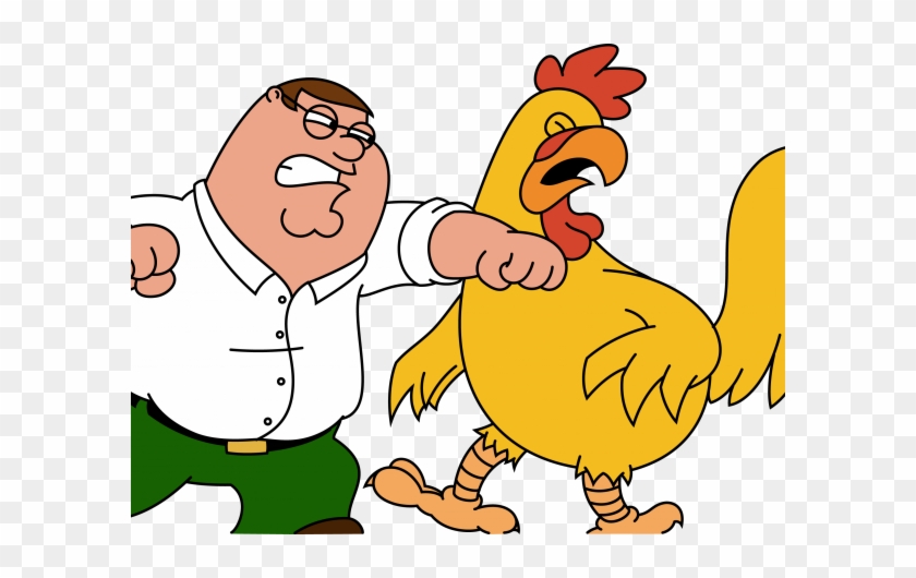 Peter, Family Guy - Peter Griffin Fighting Chicken #584097