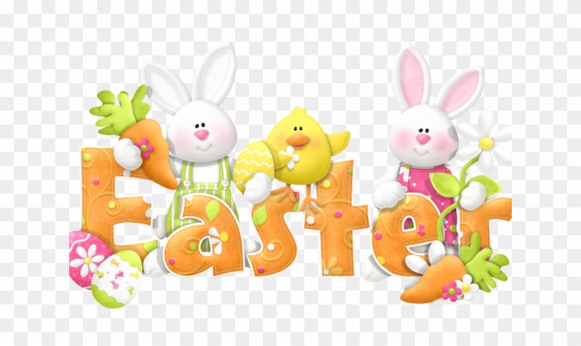 Easter Bunny Clipart - Transparent Background Easter Clipart #584104