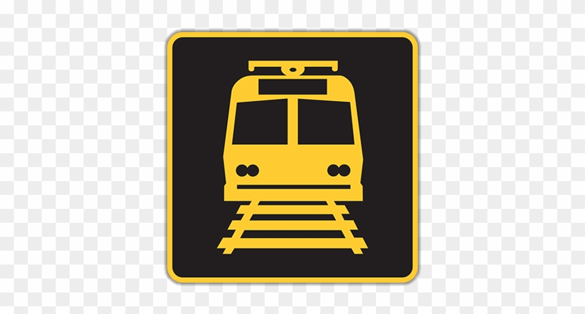 W10 7 Light Rail Activated Blank Out Symbol - Public Transport Bavaro #584210