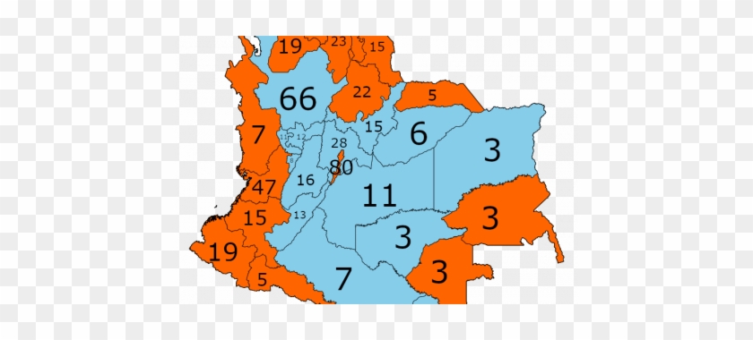 An Electoral College System Would Completely Change - Figura Mapa Geologico De Colombia #584223