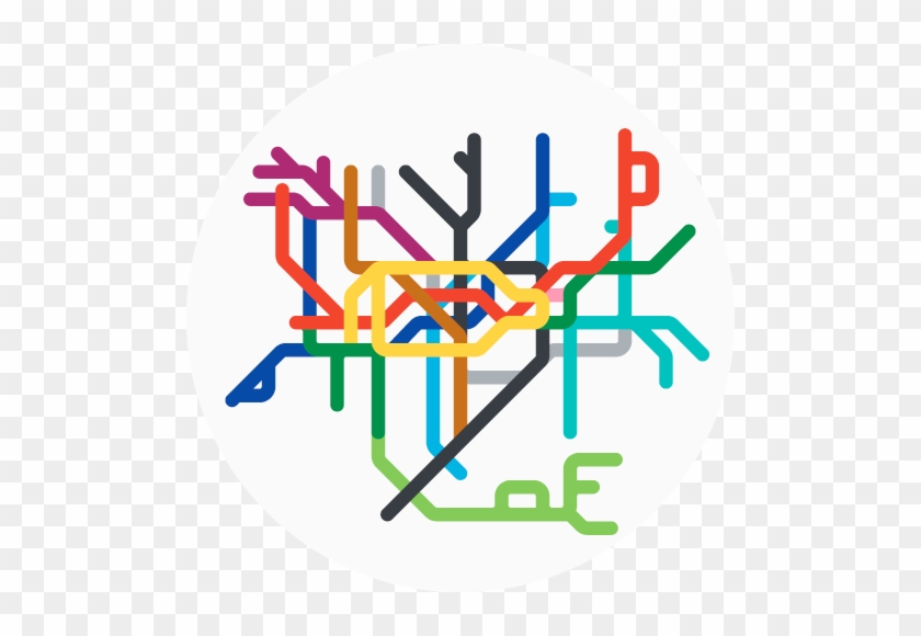 London Mini Metro Map - Metro Graphic Design #584240