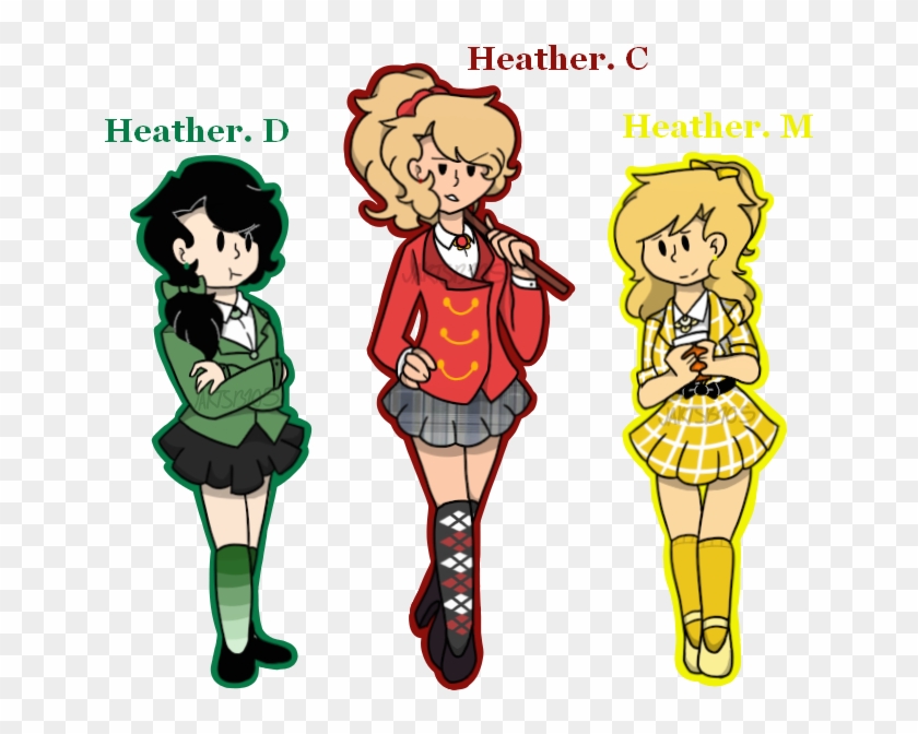 Heather, Heather, And Heather By Jartsb105 - Cartoon #584306