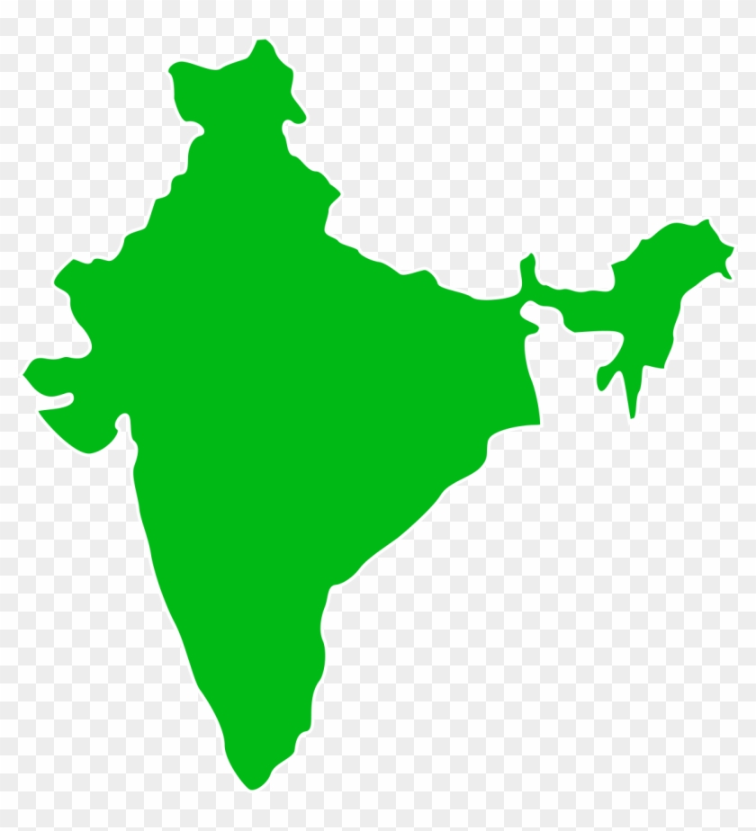 Another News Channel Become In The End Released Into - India Map Blue Color #584370