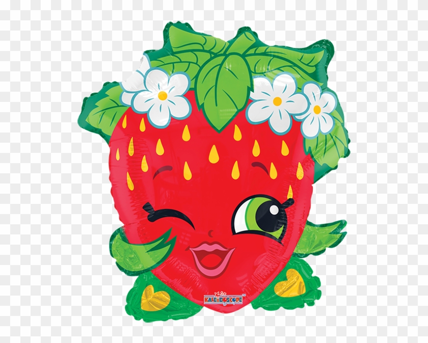 Everyday 2018 - Inkoos Colour N Go Shopkins Strawberry Kiss Soft Toy #584535