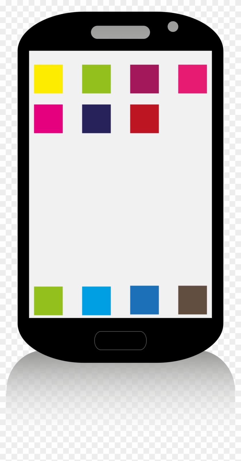 Big Image - Smartphone Dibujo Png #584551