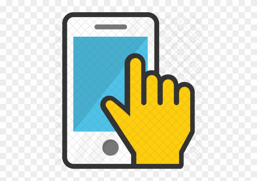 Mobile Usage Icon - Mobile Phone #584565