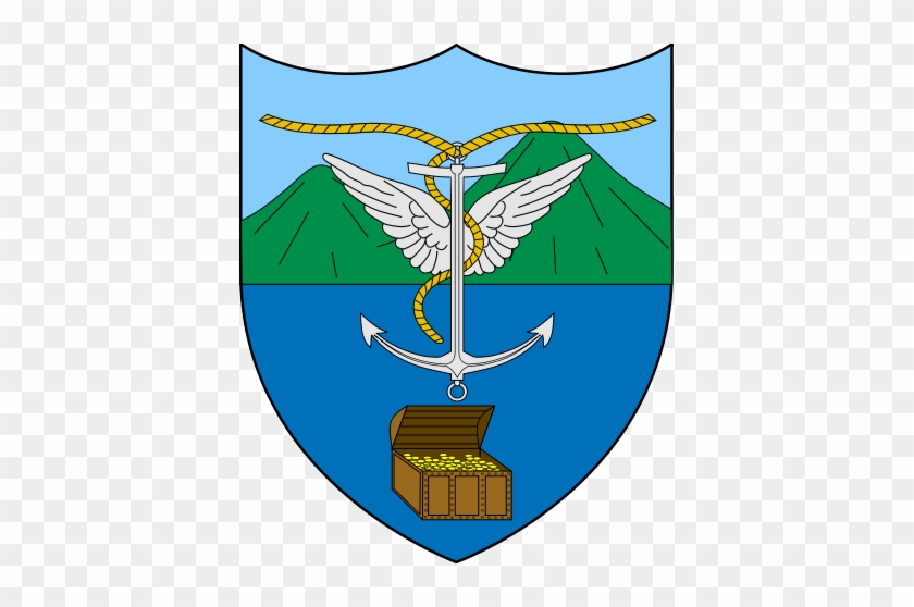Escudo De La Isla De Providencia - Catalina Island Flag #584605