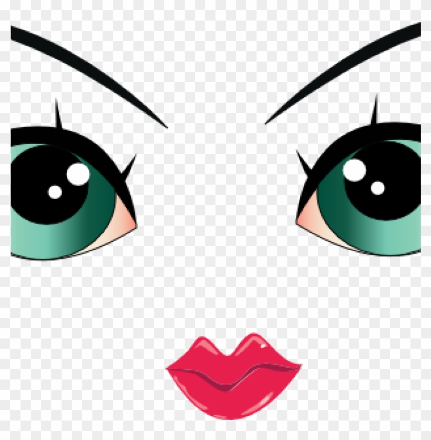 Free Clipart Eyes Eye Clip Art Black And White Clipart - Girl Cartoon Eyes Png #584630