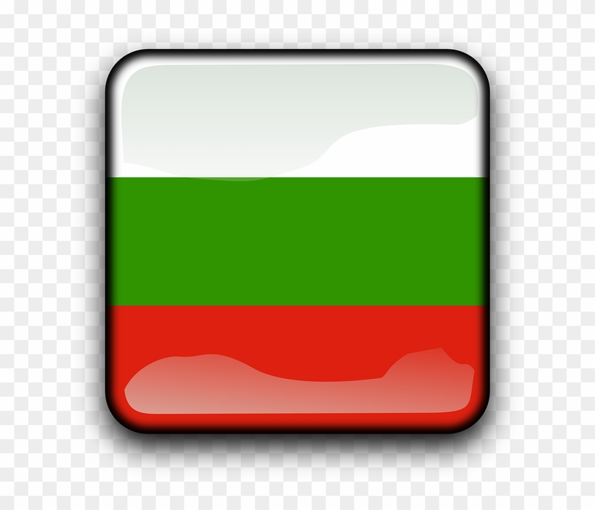Button Bulgaria, Flag, Country, Nationality, Square, - Lambang Bendera Bulgaria #584656