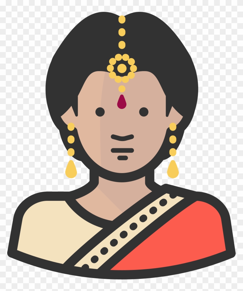 Indian Woman Icon - Indian Icon #584672
