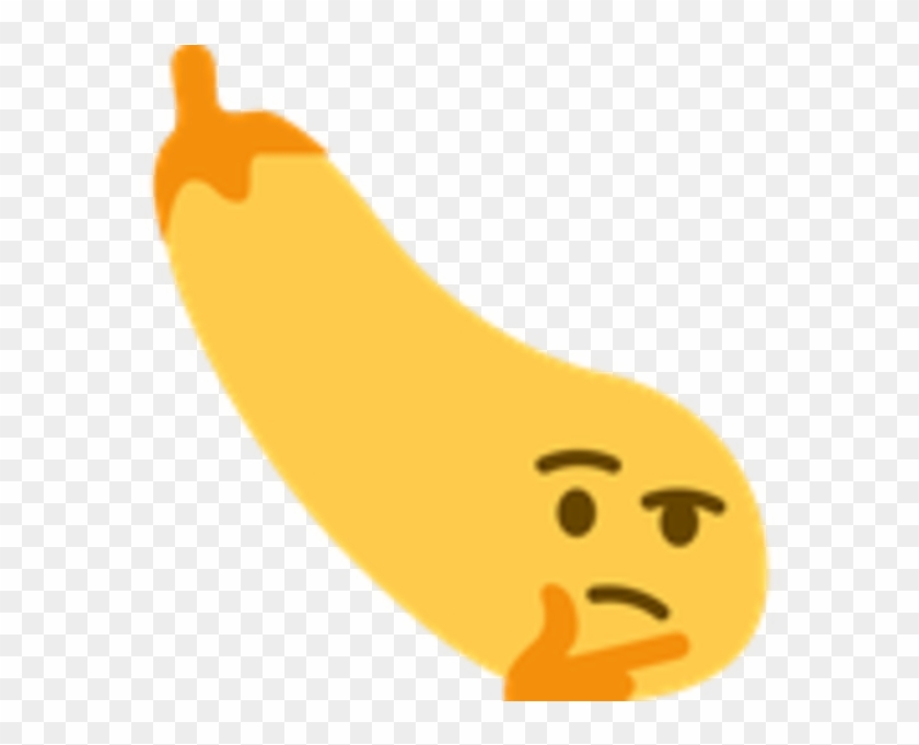 Eggplant Thinking Emoji #584908