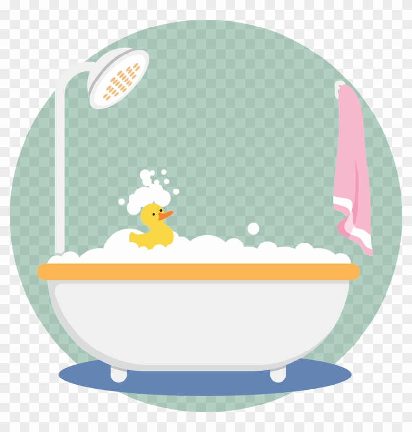 Cartoon Bathtub Illustration - Cartoon Bathtub #585029