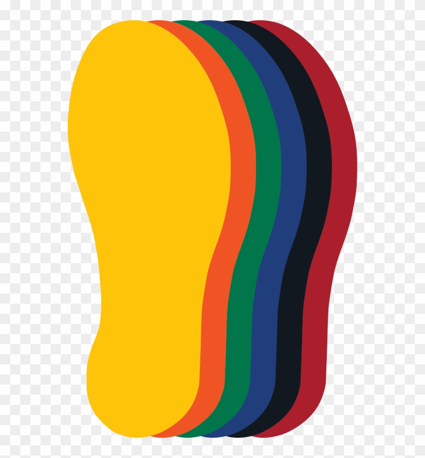 Superior Mark Selbstklebender Fußabdruck-36 - Superior Mark Selbstklebender Fußabdruck-36 #585063