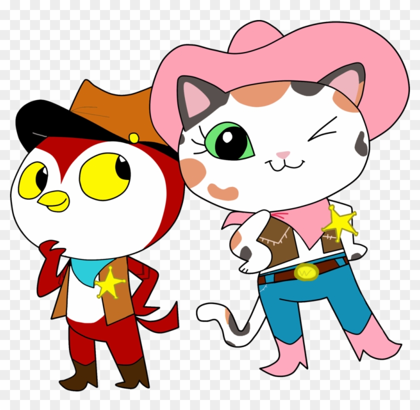 Deputy Peck And Sheriff Callie By Heinousflame - Sheriff Callie And Deputy Peck #585090