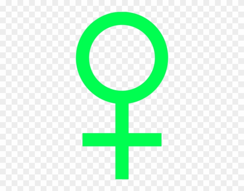 Venus Symbol Or Female Symbol Via Wikimedia - Cross #585190