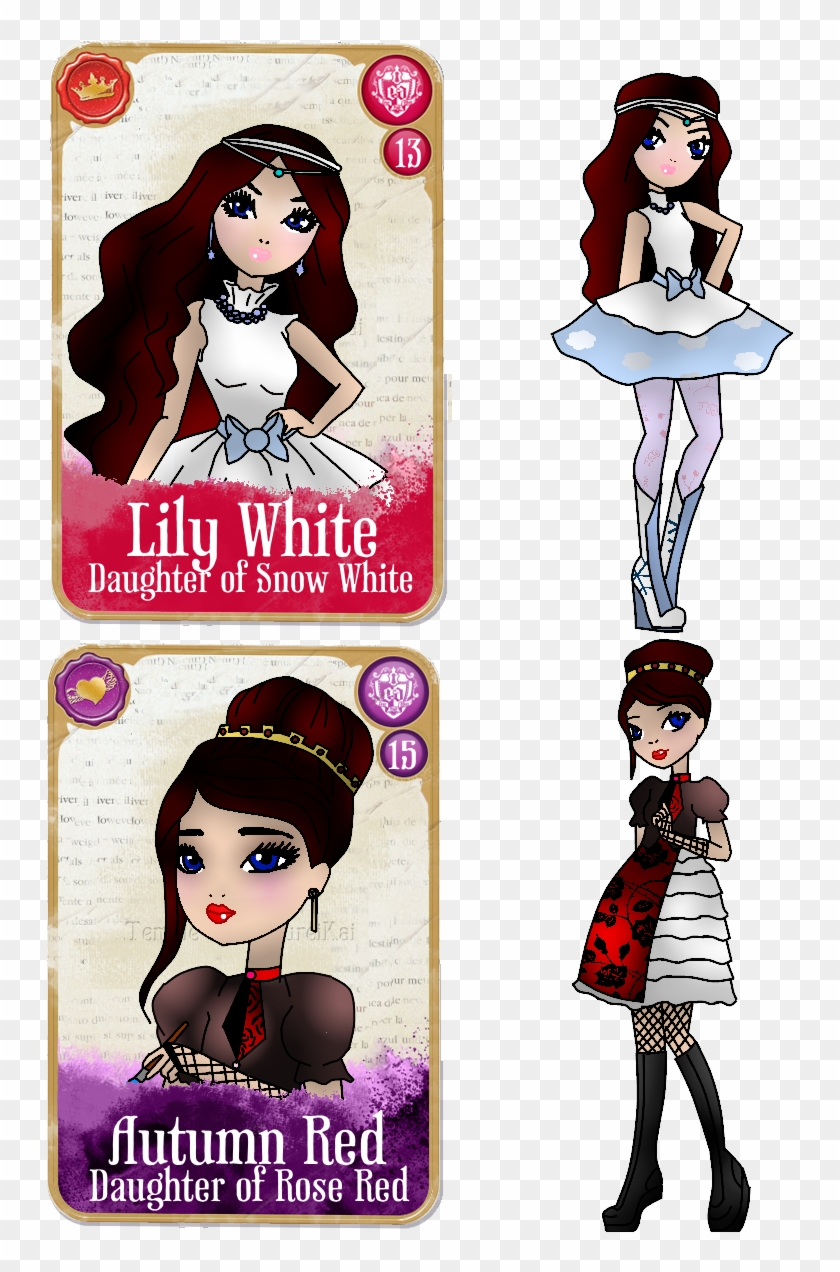 For Sale Rose Red And Snow White By Illegalsympathy - Ever After High Daughter Of Snow White #585259