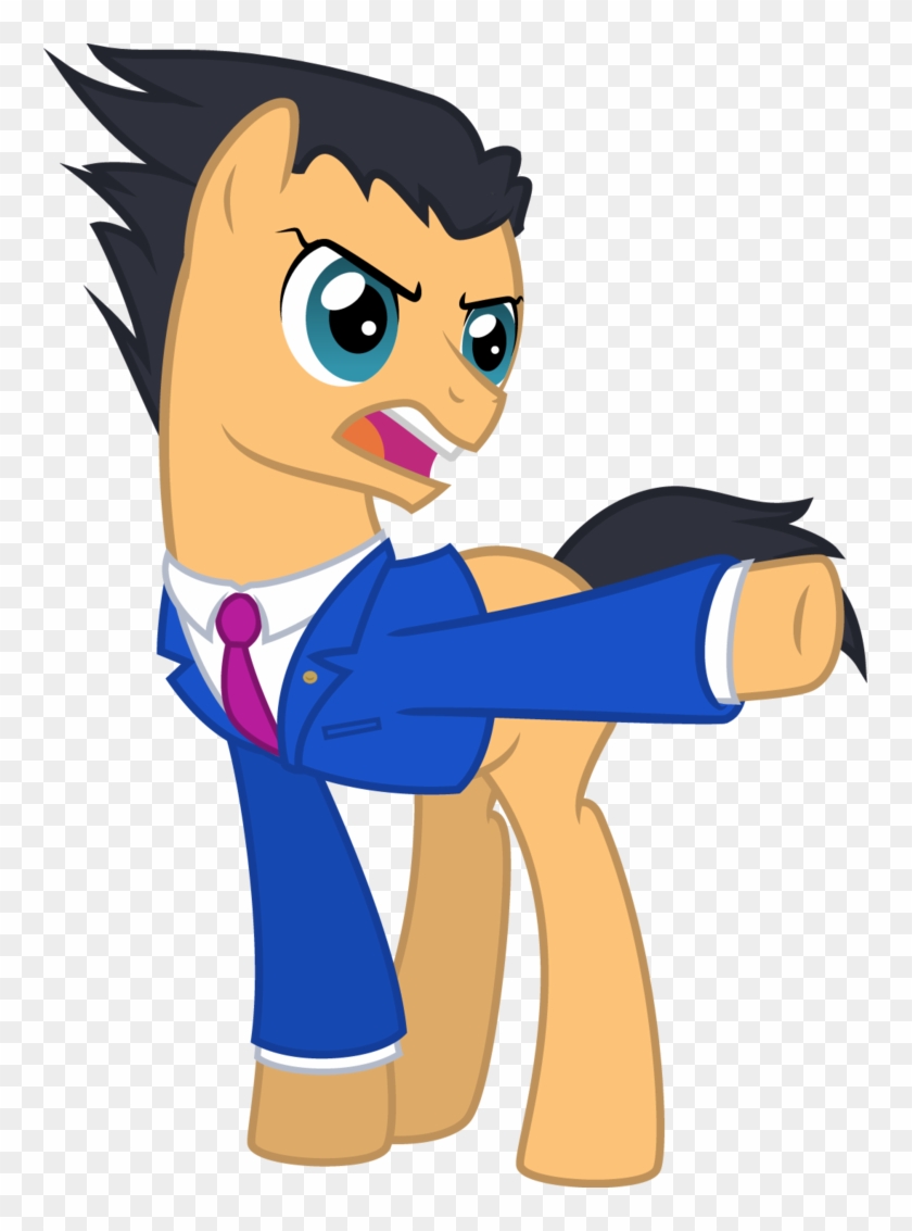 Im Now Stuck Between Which Brony Parody I Like More - Phoenix Wright My Little Pony #585270