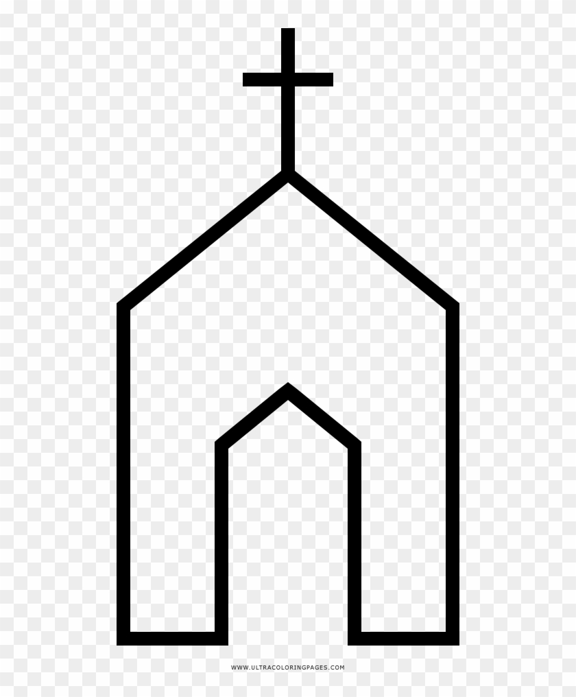 Dibujo De Iglesia Para Colorear - Iglesia Para Colorear - Free Transparent  PNG Clipart Images Download