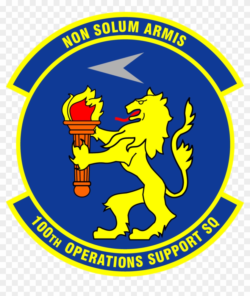 Download Full Image - 100th Operations Support Squadron Patch #585335