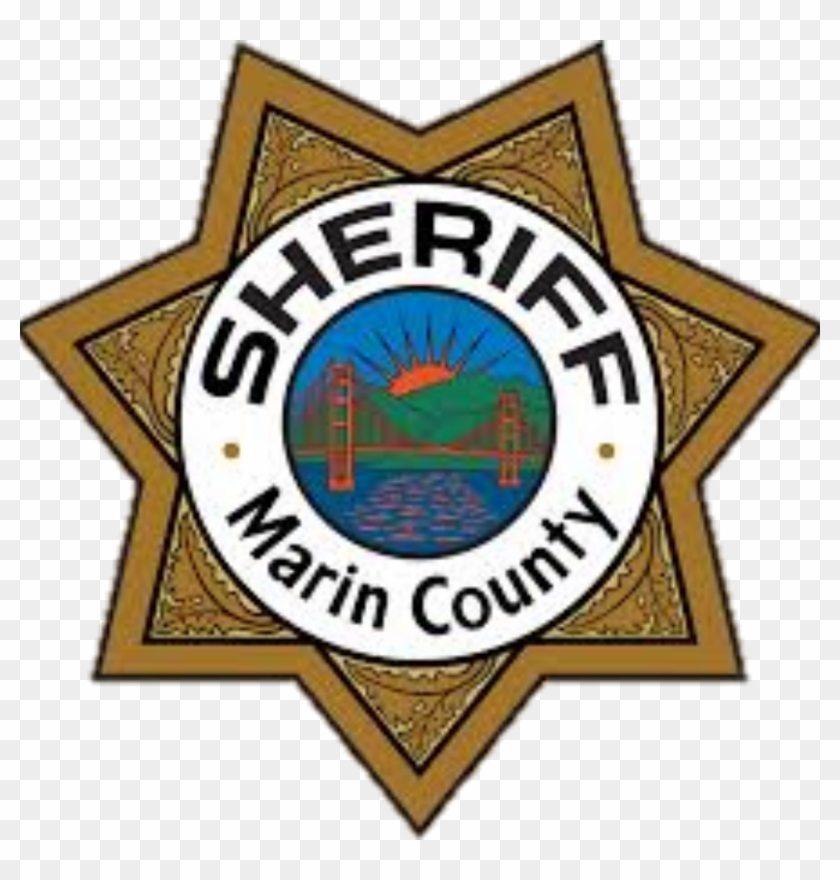 Star No Background - Marin County Sheriff Logo #585368
