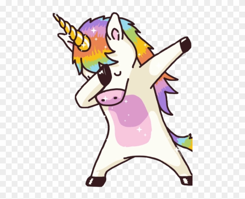 Dabbing Unicorn Png #585501