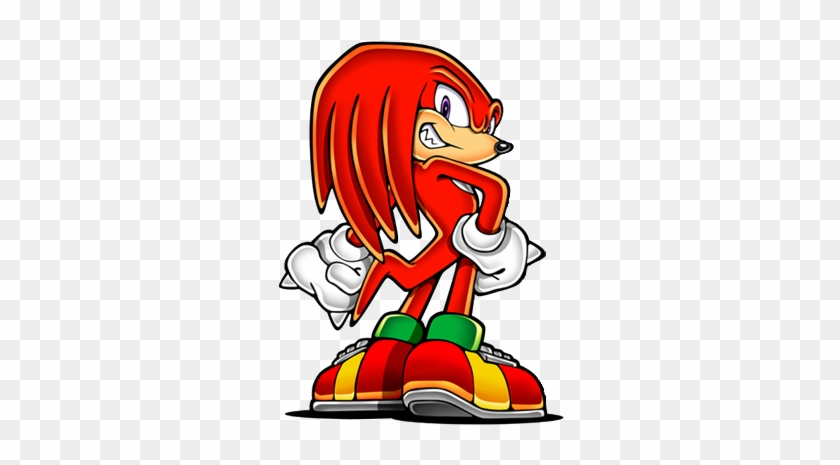 Knuckles The Echidna By Strunton - Human Knuckles On A Hand #585502