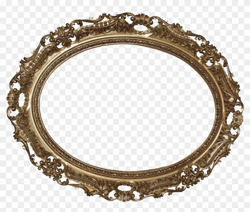 Picture Frames Magic Mirror Clip Art - Cadre Photo Rond Png #585618