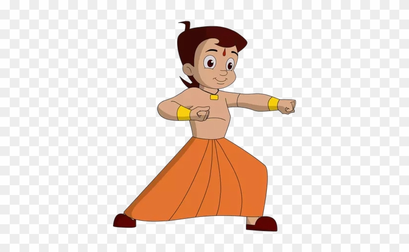 Indian Cartoon - Chota Bheem Logo Vector #585728