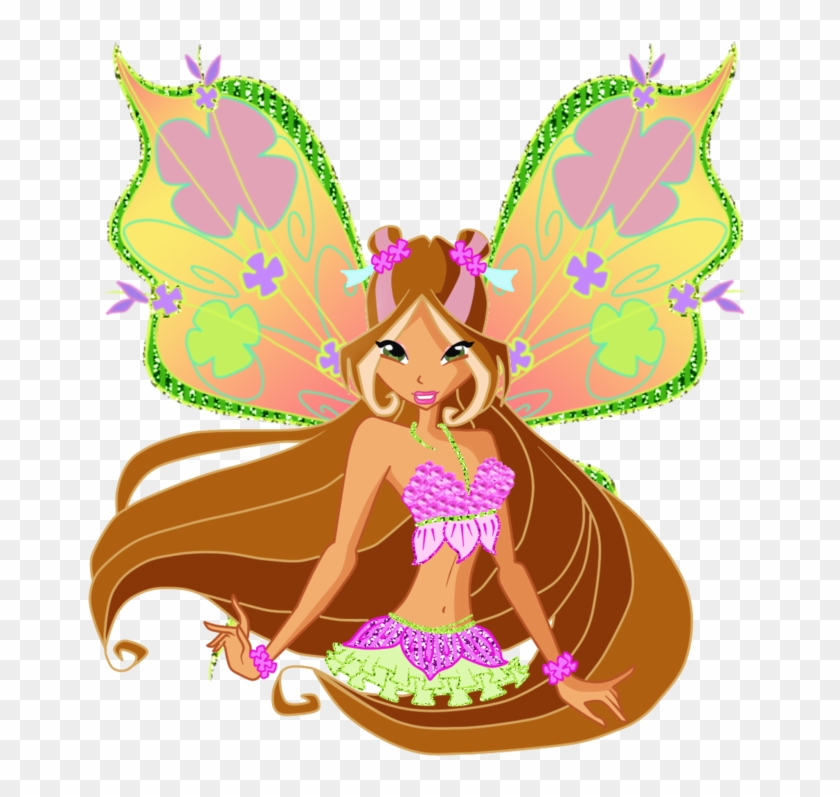 Flora Believix By Magicalcolourofwinx - Winx Club Believix Wings #585742