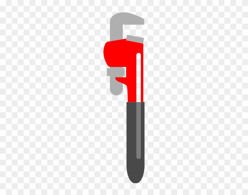 Tool Clipart - Pipe Wrench Vector Clip #585773