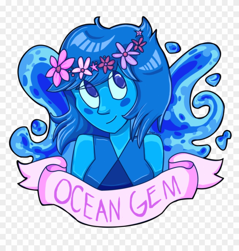 Lapis Flower Crown By Slime-tiger - Steven Universe Lapis Lazuli Flower #585820