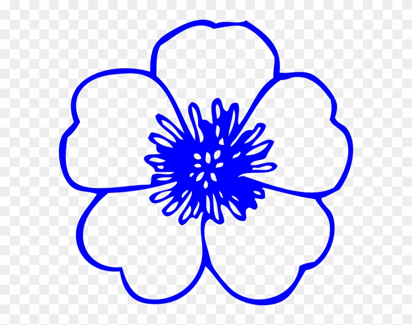 Blue Buttercup Flower Png - Flower Clip Art Free #585888