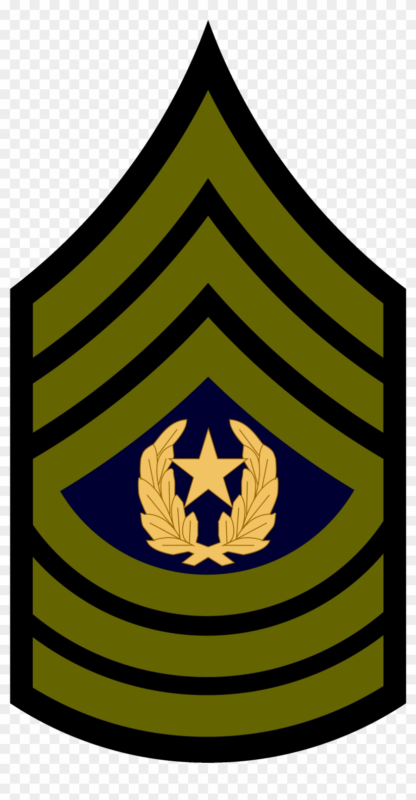 Unsc A Command Sergeant Majorpng - Command Sergeant Major Rank Insignia #585974