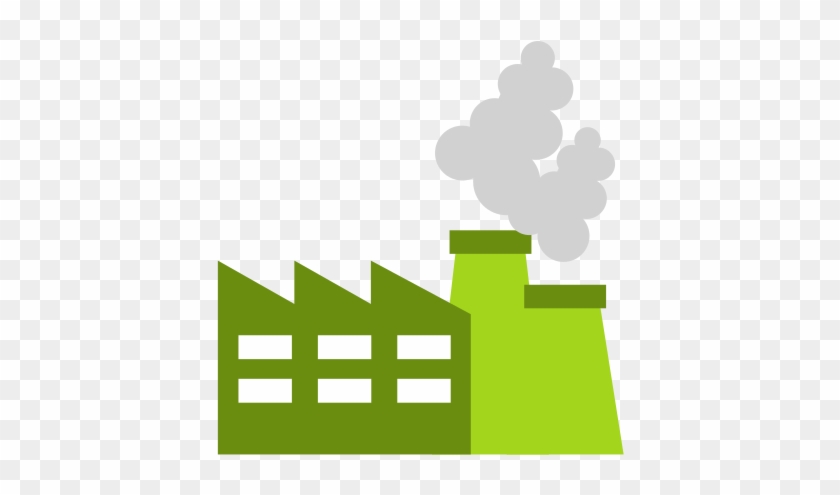 Factory Plant Icon - Vector Graphics #585982