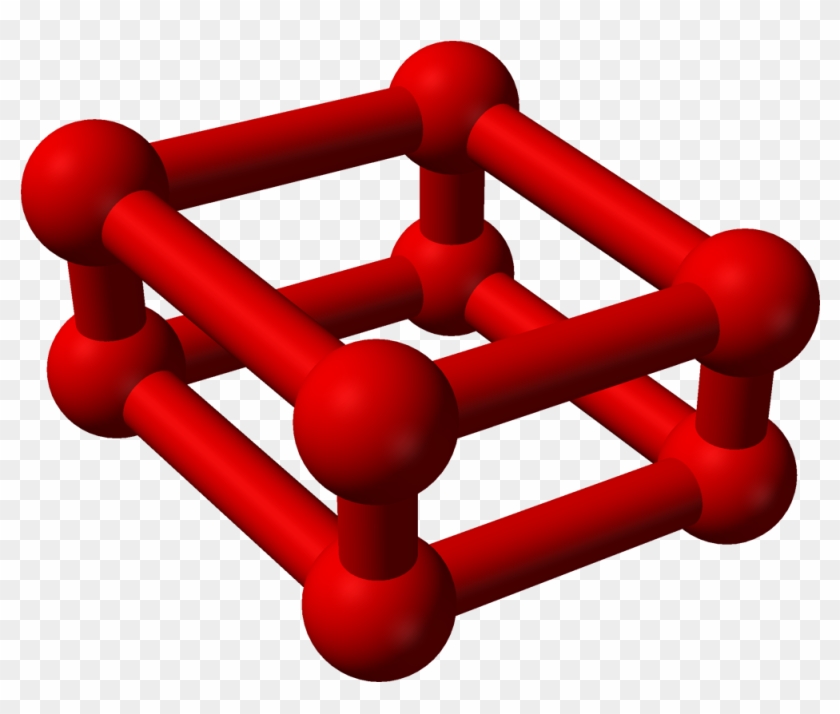 Solid Oxygen Colors Include Red - O8 Molecule #586073