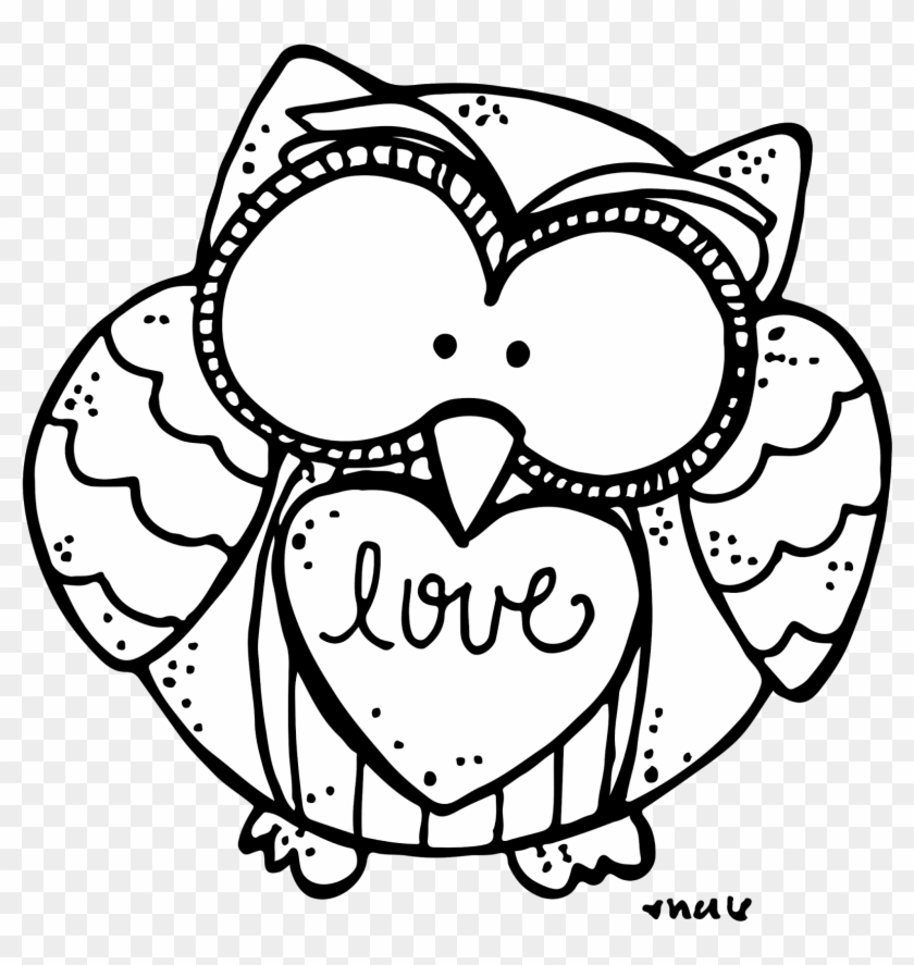 Now, For Even More Goodies - Owl Clipart Black And White Melonheadz #586194