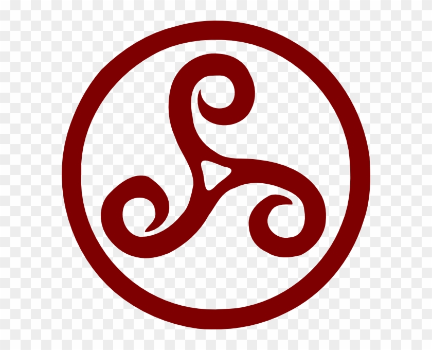 Red Triskel Clip Art At Clker - Red Triskel Clip Art At Clker #586216